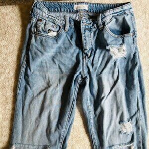 Nature's Denim Distressed Denim Jeans